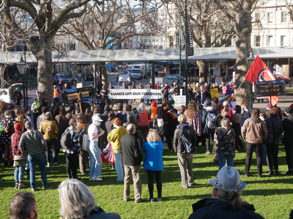 Derek’s No Good, Very Bad Day in Dunedin (Anti-FRC Rally, 2nd July&nbsp;2022)
