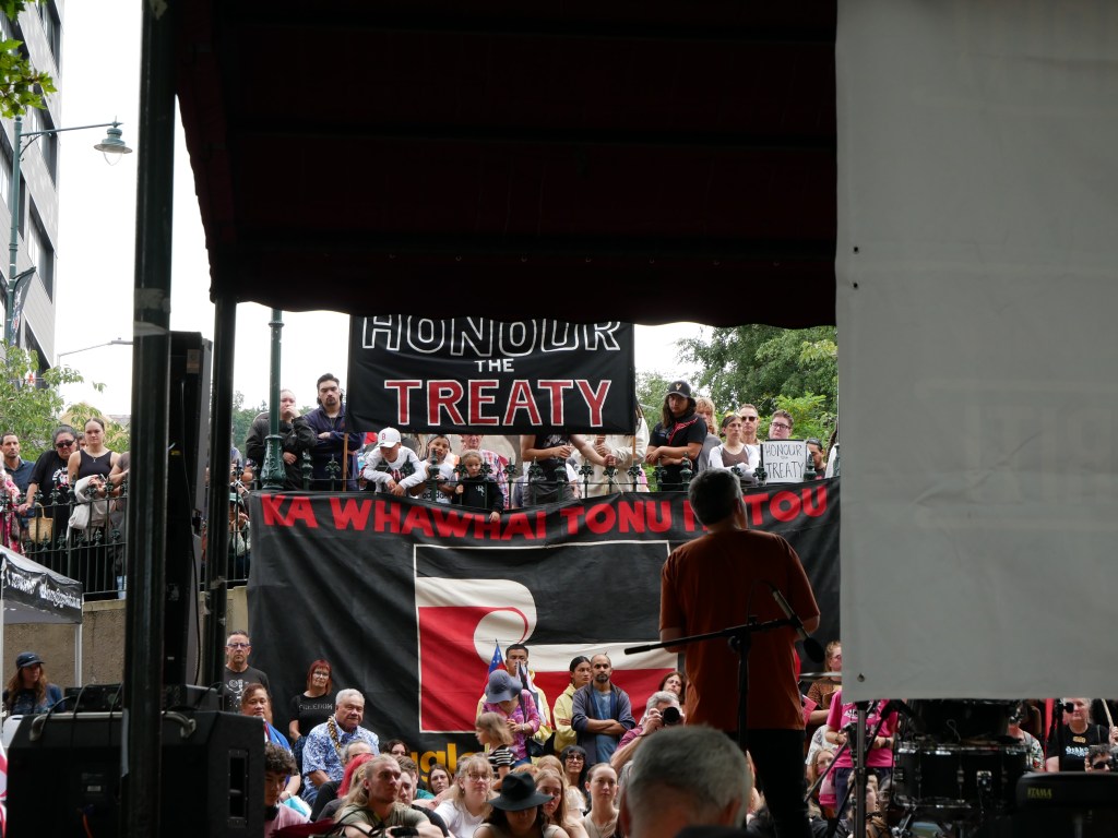 …mō te āke, āke, āke! (Dunedin Waitangi Day, 6th February&nbsp;2024)